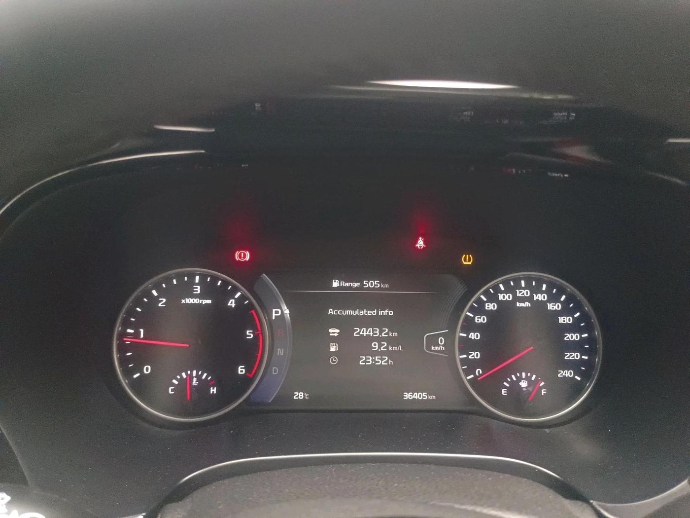 2020 KIA SELTOS HTX PLUS AT1.5 DIESEL, Diesel, Automatic, 36,405 km, interior