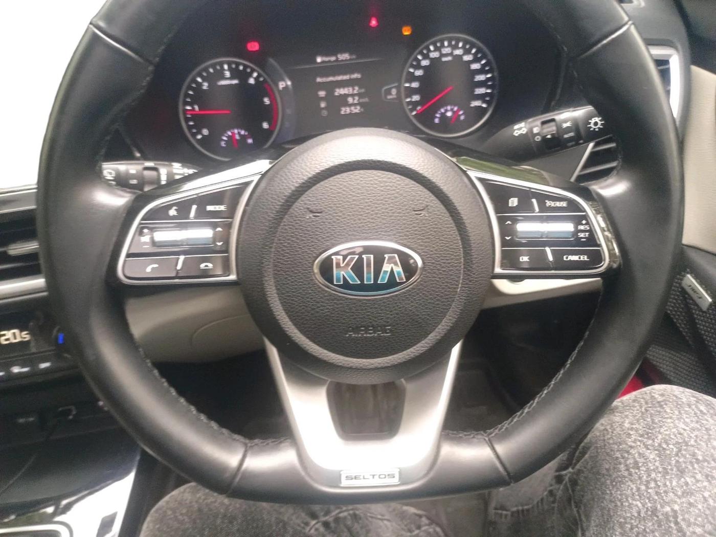 2020 KIA SELTOS HTX PLUS AT1.5 DIESEL, Diesel, Automatic, 36,405 km, interior