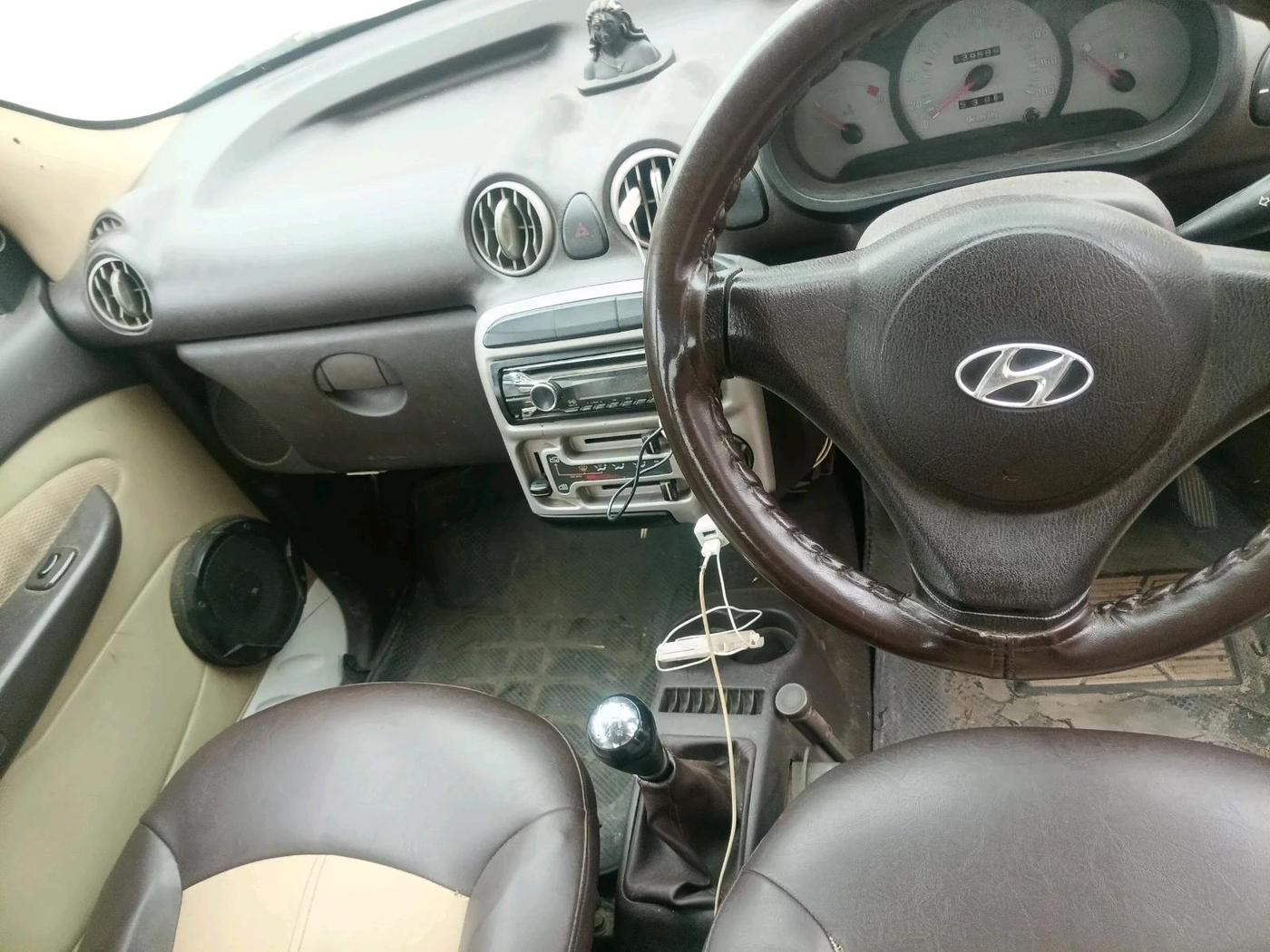 2012 Hyundai Santro Xing GLS, CNG, Manual, 1,39,589 km, interior