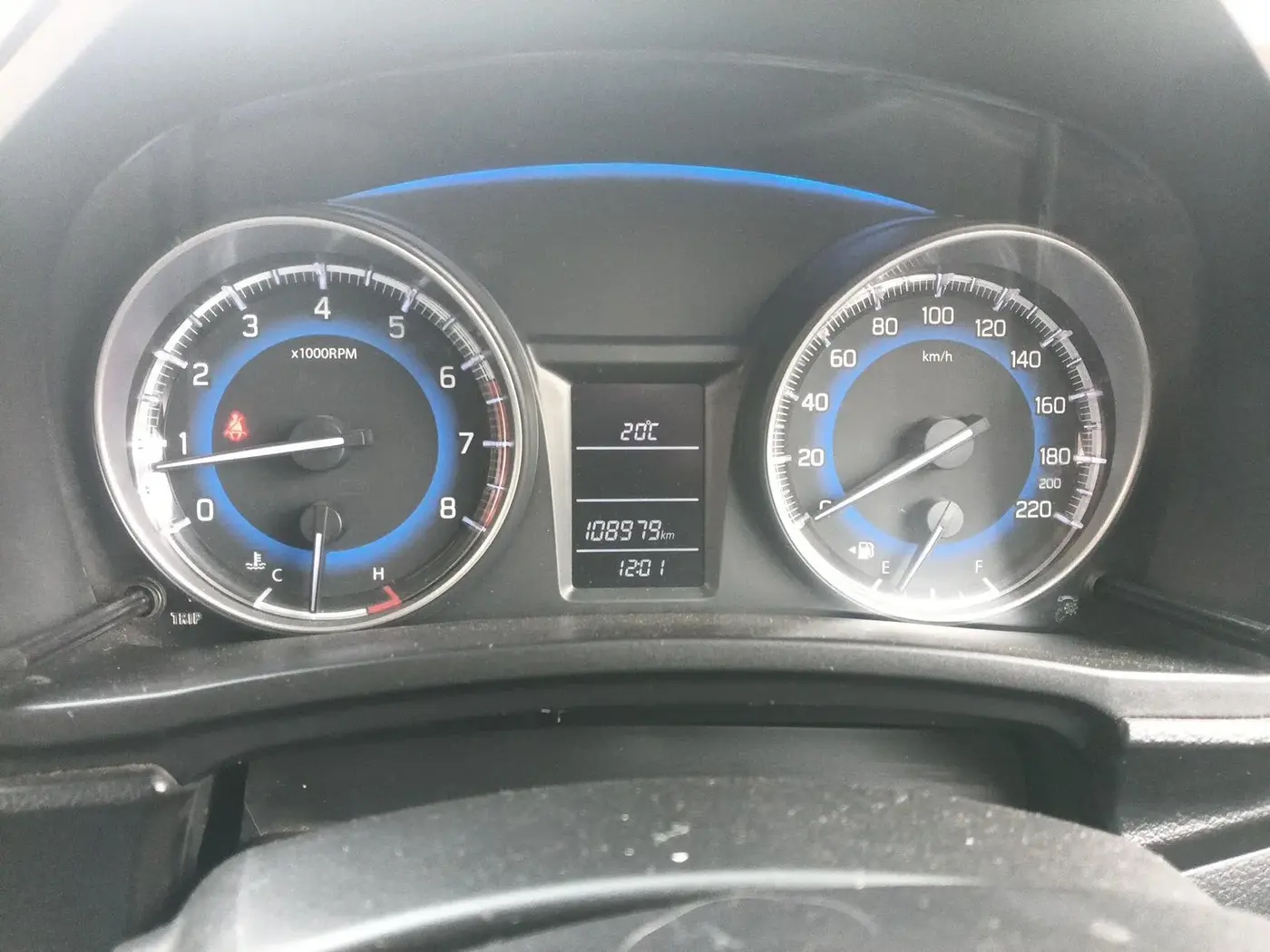 2020 Maruti Baleno DELTA PETROL 1.2, Petrol, Manual, 1,08,980 km, interior