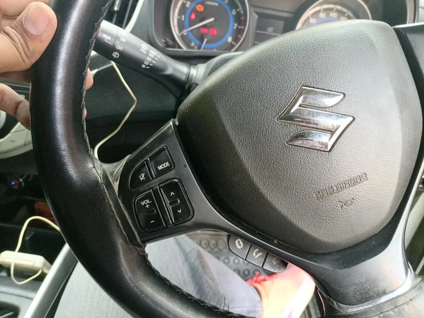 2016 Maruti Baleno DELTA PETROL 1.2, Petrol, Manual, 1,05,314 km, interior