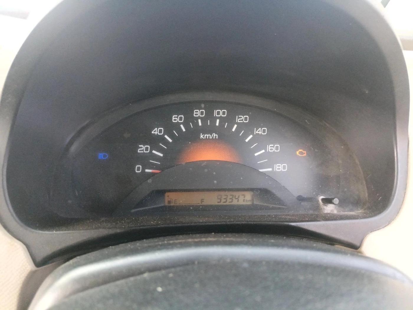 2016 Maruti Wagon R 1.0 LXI, CNG, Manual, 93,347 km, interior