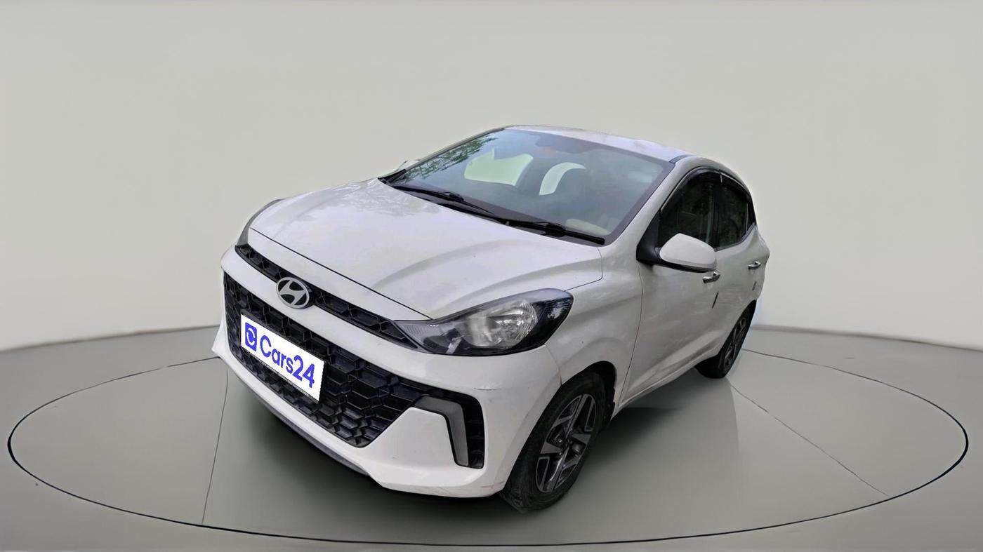 2023 Hyundai AURA SX 1.2 CNG, CNG, Manual, 79,125 km, exterior