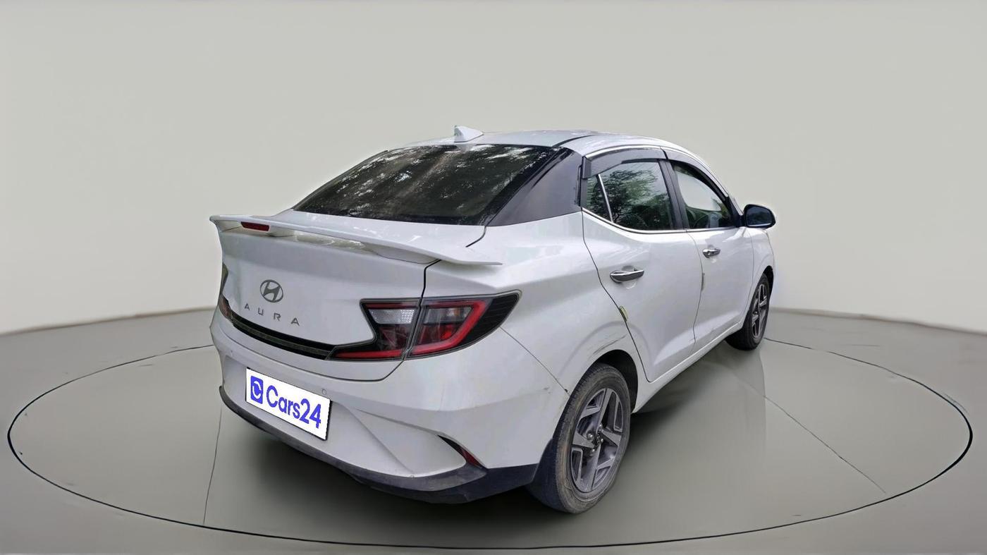 2023 Hyundai AURA SX 1.2 CNG, CNG, Manual, 79,125 km, exterior
