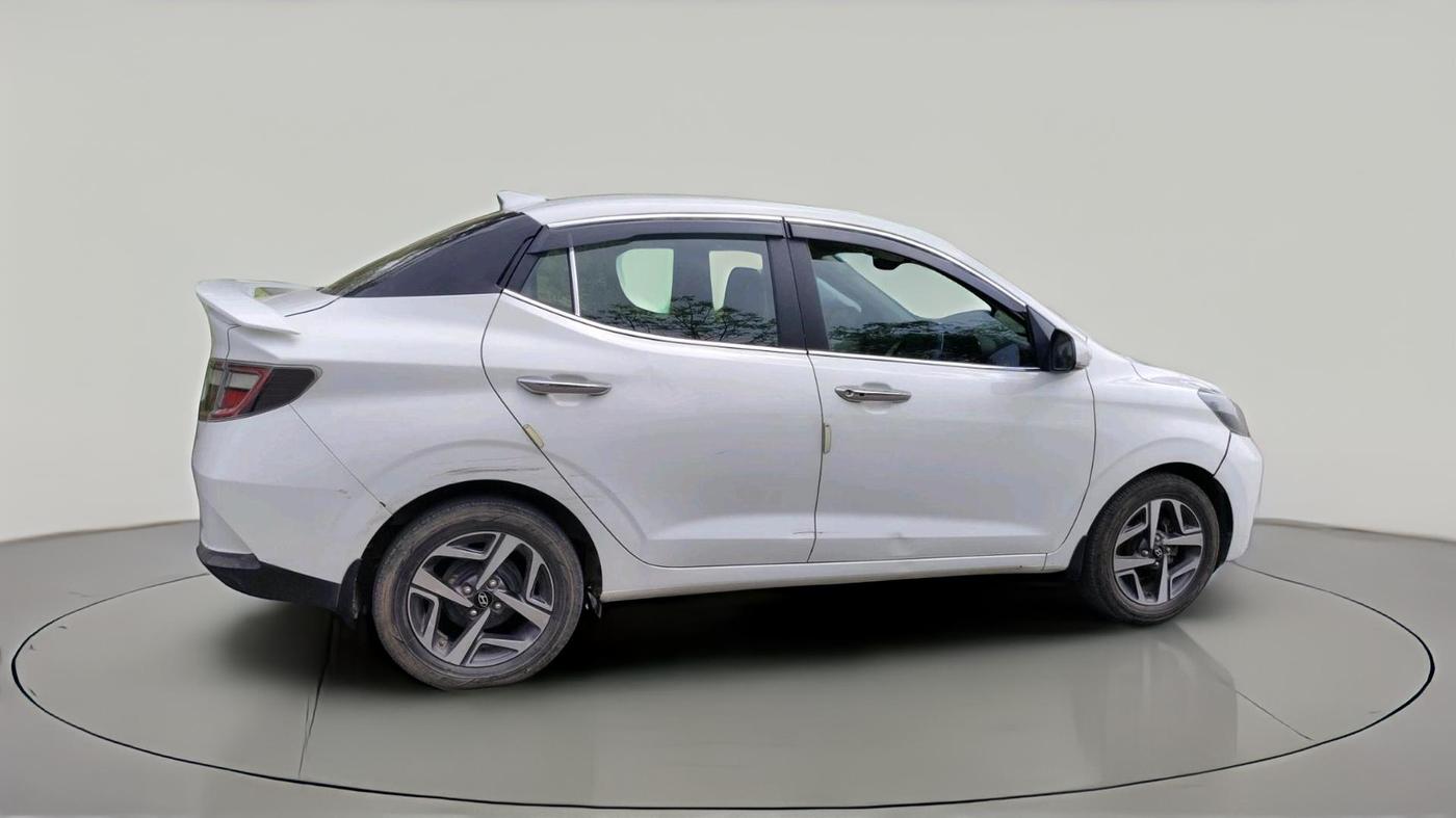 2023 Hyundai AURA SX 1.2 CNG, CNG, Manual, 79,125 km, exterior