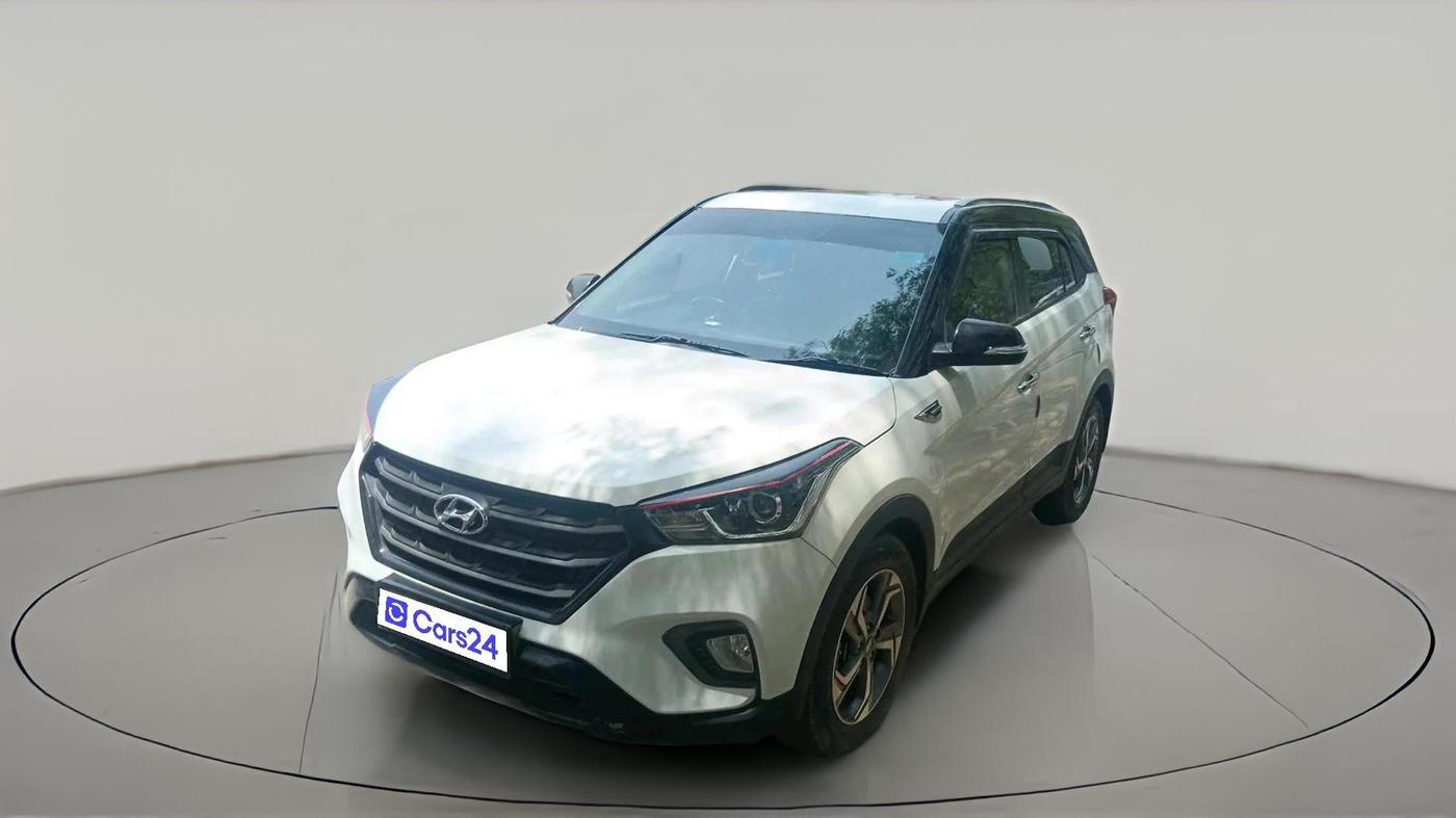 2018 Hyundai Creta SX (O) 1.6 PETROL, Petrol, Manual, 38,188 km, exterior