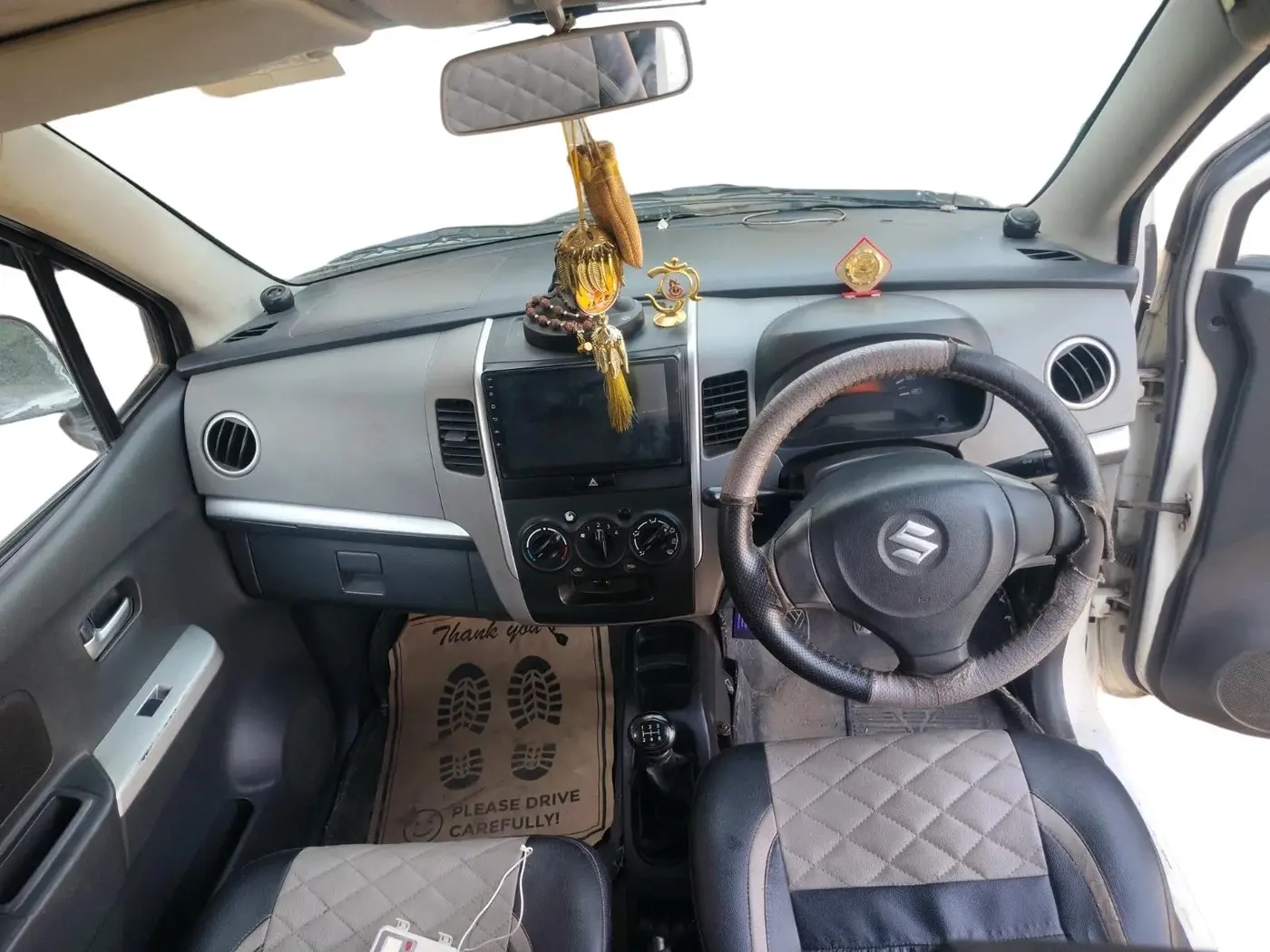 2012 Maruti Wagon R 1.0 LXI CNG, CNG, Manual, 1,11,567 km, interior