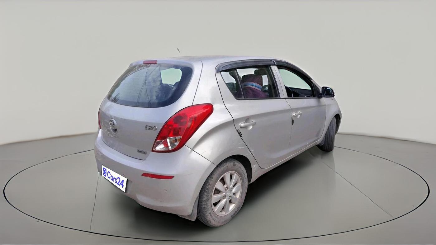 2012 Hyundai i20 SPORTZ 1.2, CNG, Manual, 77,616 km, exterior