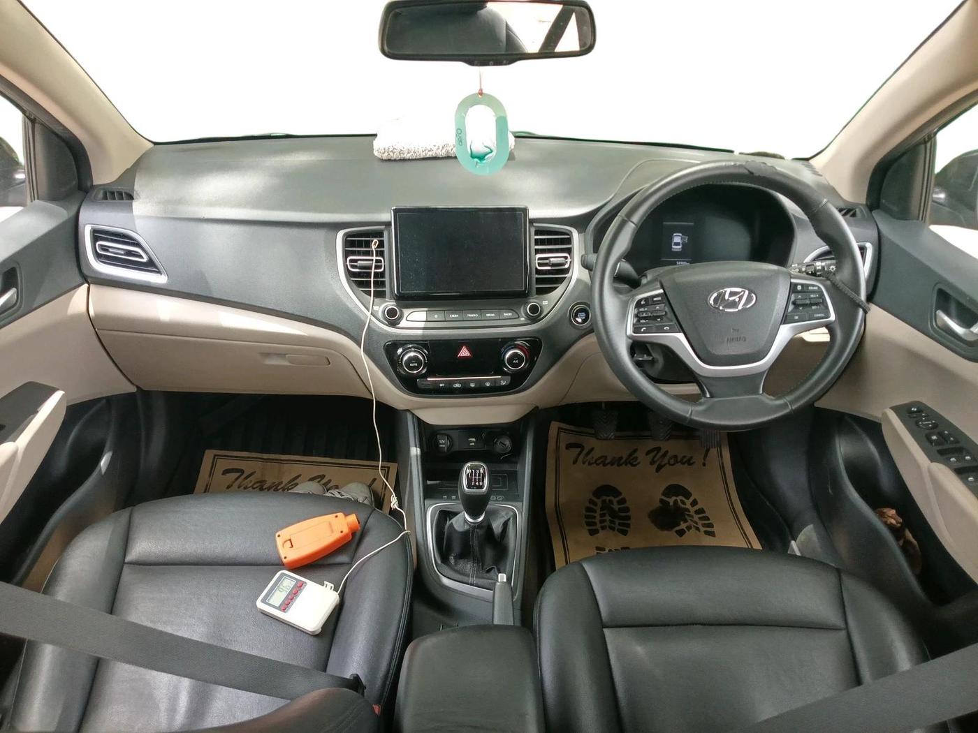 2022 Hyundai Verna SX 1.5 VTVT, Petrol, Manual, 58,900 km, interior