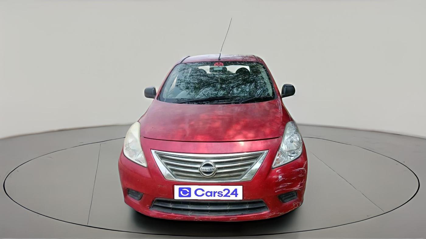 2012 Nissan Sunny XE, CNG, Manual, 1,23,978 km, exterior