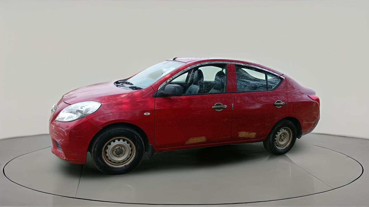2012 Nissan Sunny XE, CNG, Manual, 1,23,978 km, exterior