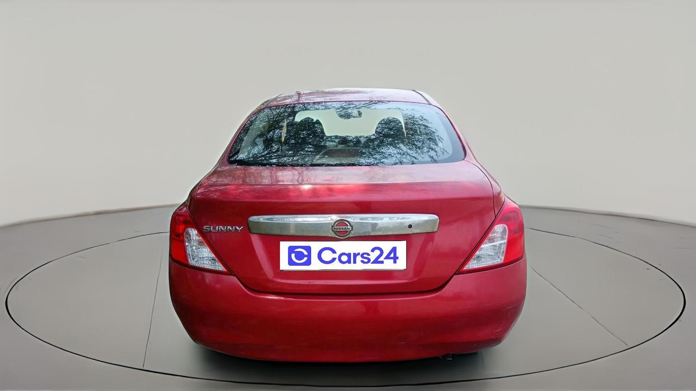 2012 Nissan Sunny XE, CNG, Manual, 1,23,978 km, exterior