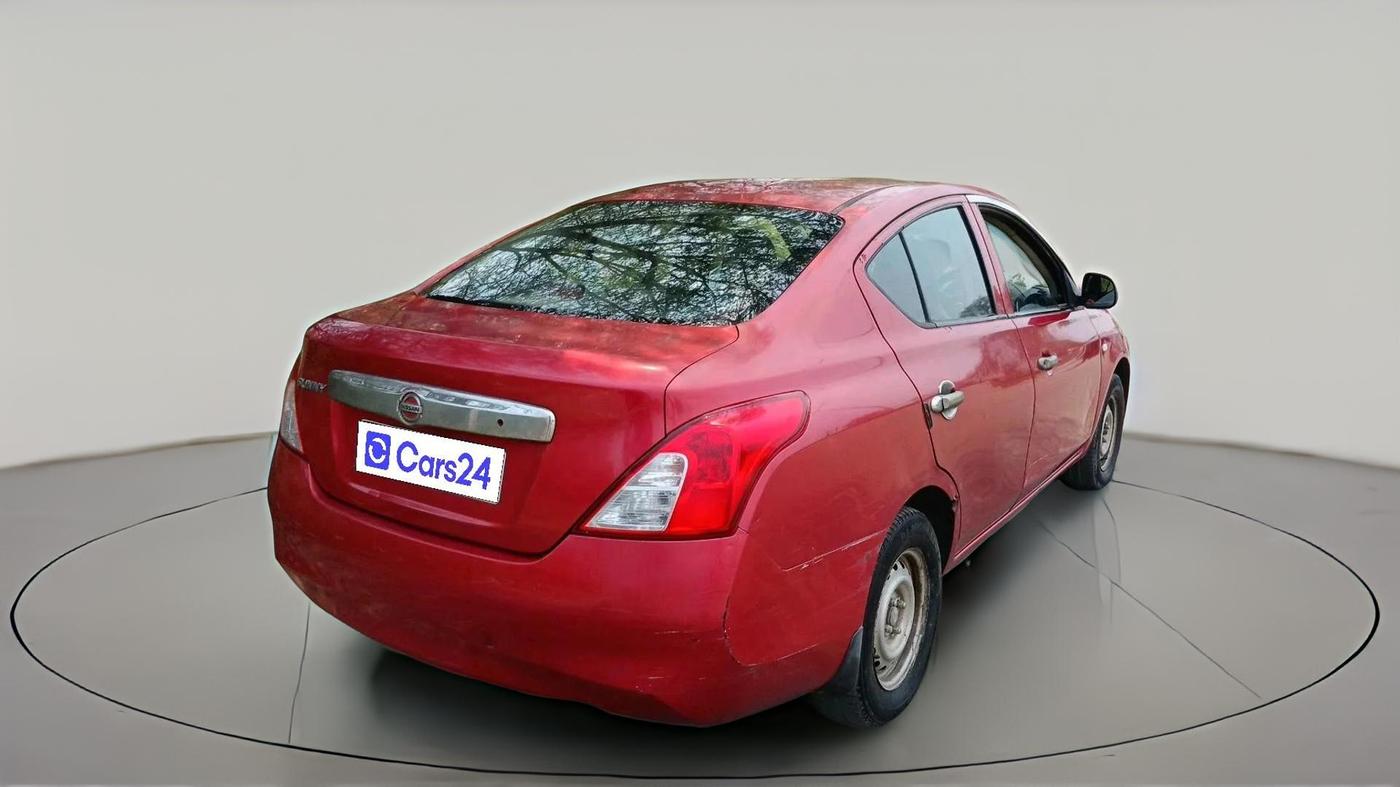 2012 Nissan Sunny XE, CNG, Manual, 1,23,978 km, exterior