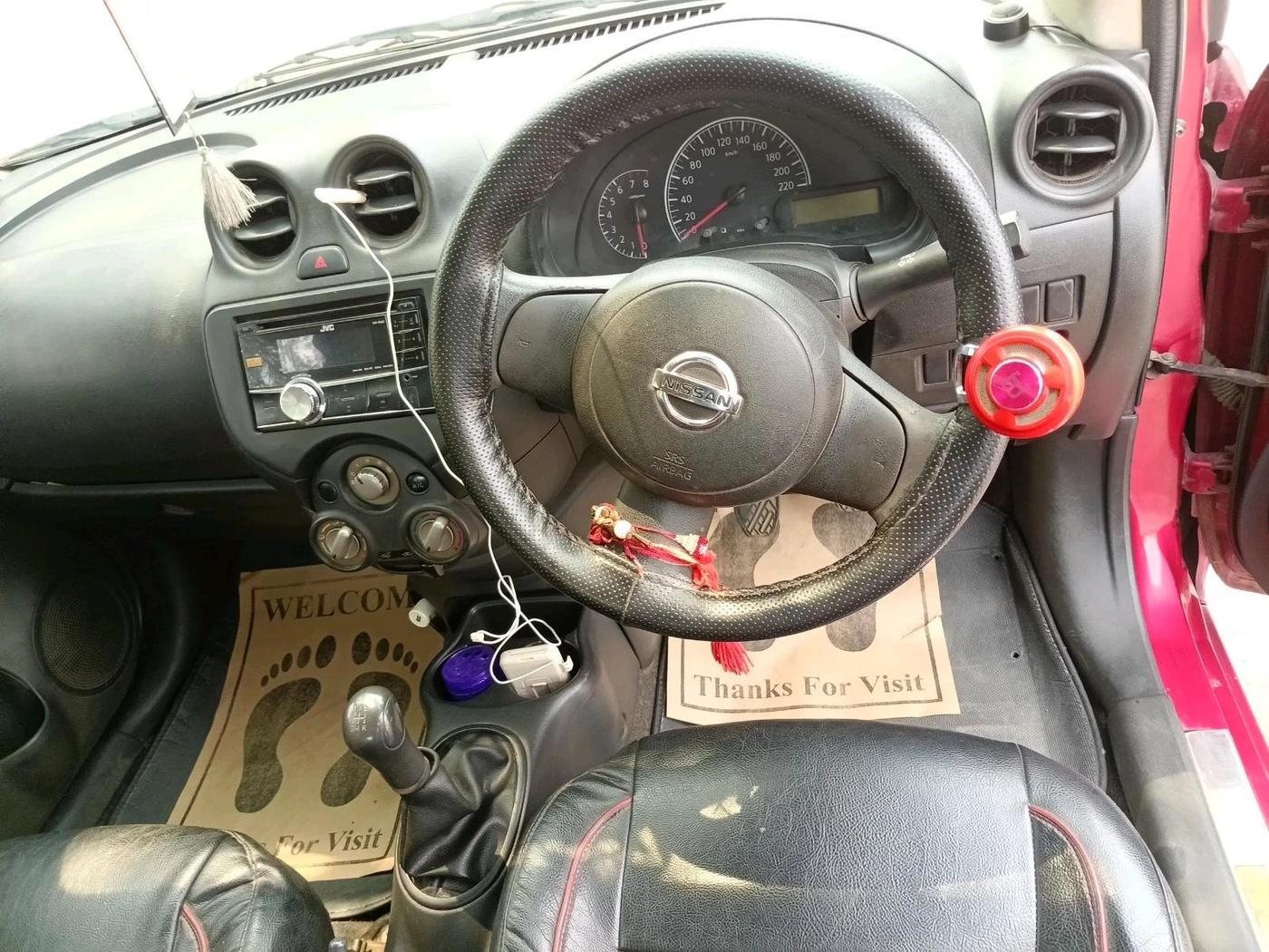 2012 Nissan Sunny XE, CNG, Manual, 1,23,978 km, interior