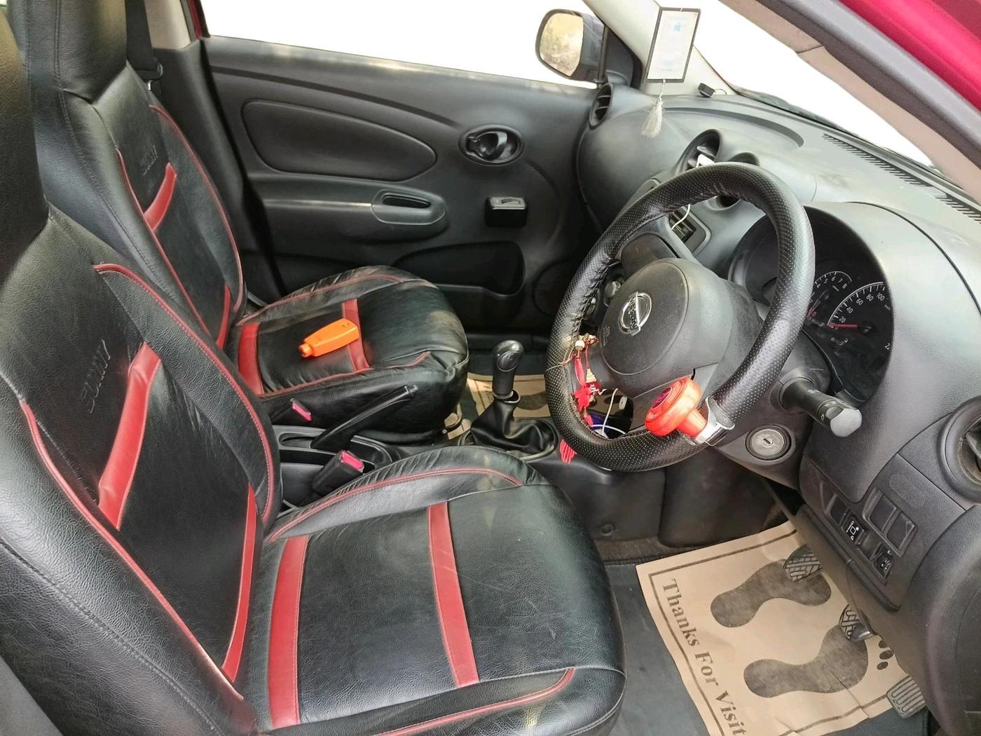 2012 Nissan Sunny XE, CNG, Manual, 1,23,978 km, interior