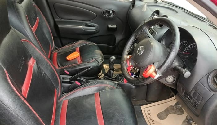 2012 Nissan Sunny XE, CNG, Manual, 1,23,978 km, interior