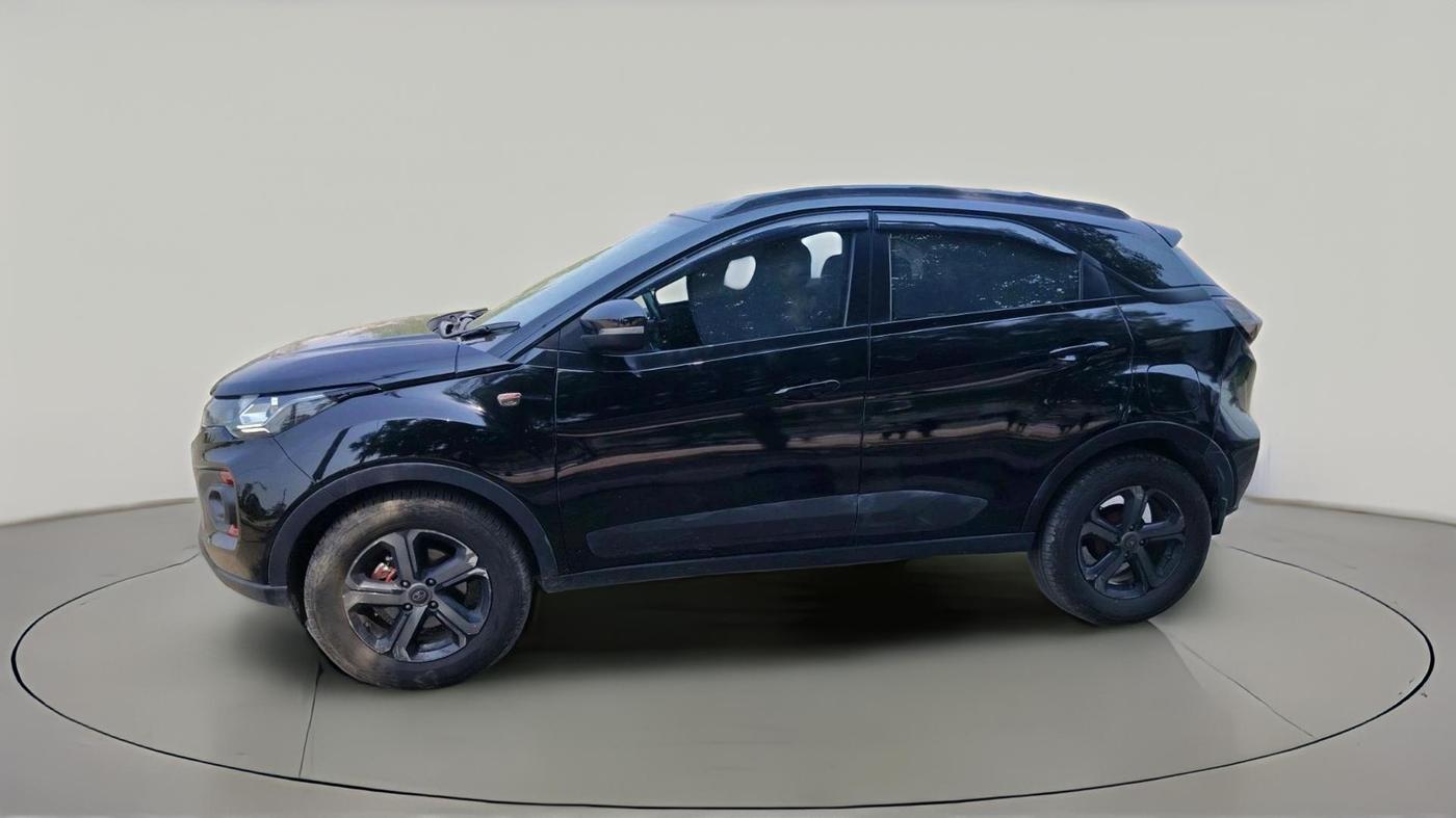 2023 Tata NEXON XZA PLUS LUX SUNROOF RED DARK DIESEL, Diesel, Automatic, 56,902 km, exterior