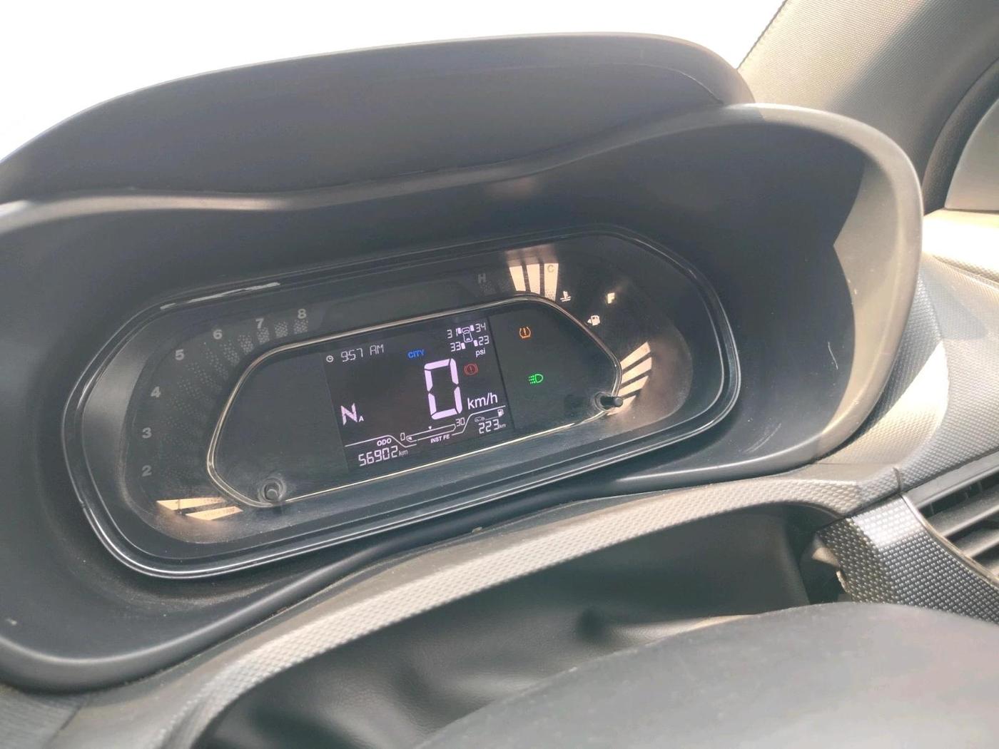 2023 Tata NEXON XZA PLUS LUX SUNROOF RED DARK DIESEL, Diesel, Automatic, 56,902 km, interior