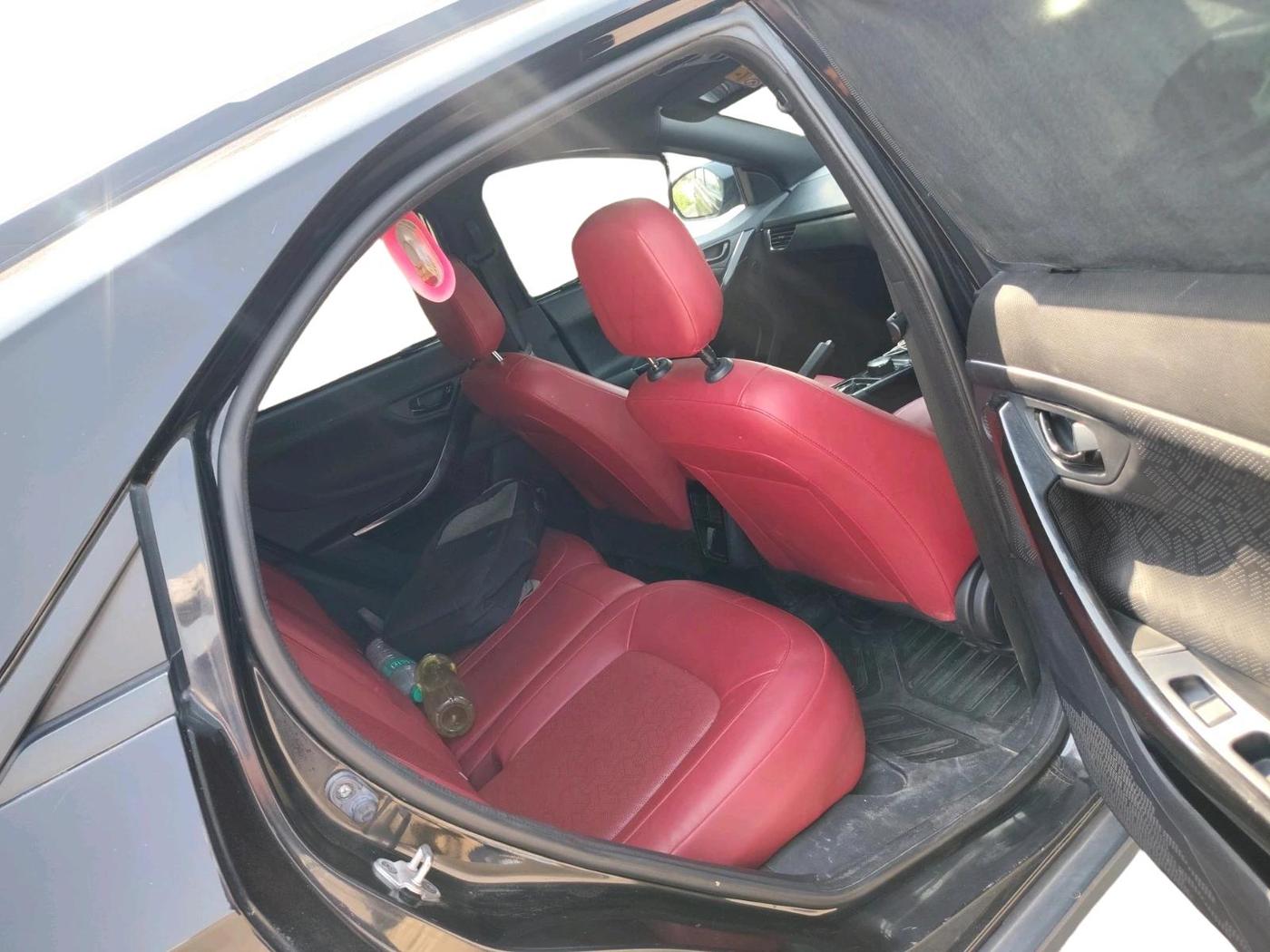 2023 Tata NEXON XZA PLUS LUX SUNROOF RED DARK DIESEL, Diesel, Automatic, 56,902 km, interior