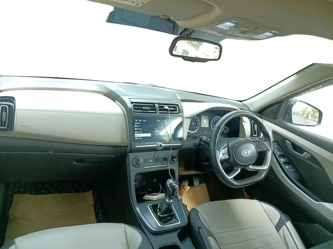 2023 Hyundai Creta SX 1.5 PETROL, Petrol, Manual, 60,039 km, interior