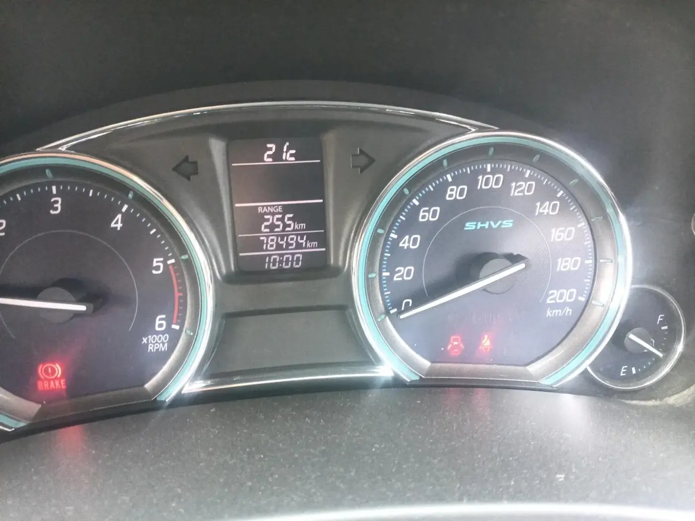 2017 Maruti Ciaz DELTA DIESEL 1.3, Diesel, Manual, 78,494 km, interior