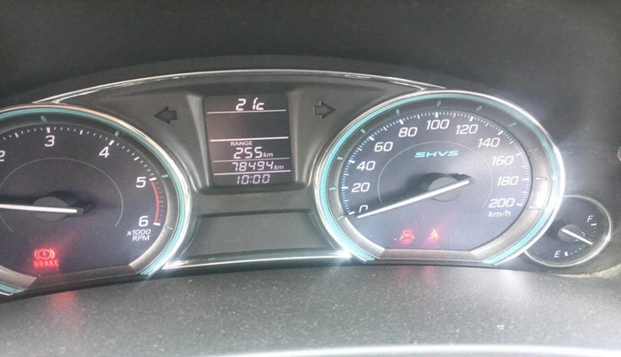 2017 Maruti Ciaz DELTA DIESEL 1.3, Diesel, Manual, 78,494 km, interior