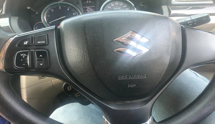 2017 Maruti Ciaz DELTA DIESEL 1.3, Diesel, Manual, 78,494 km, interior