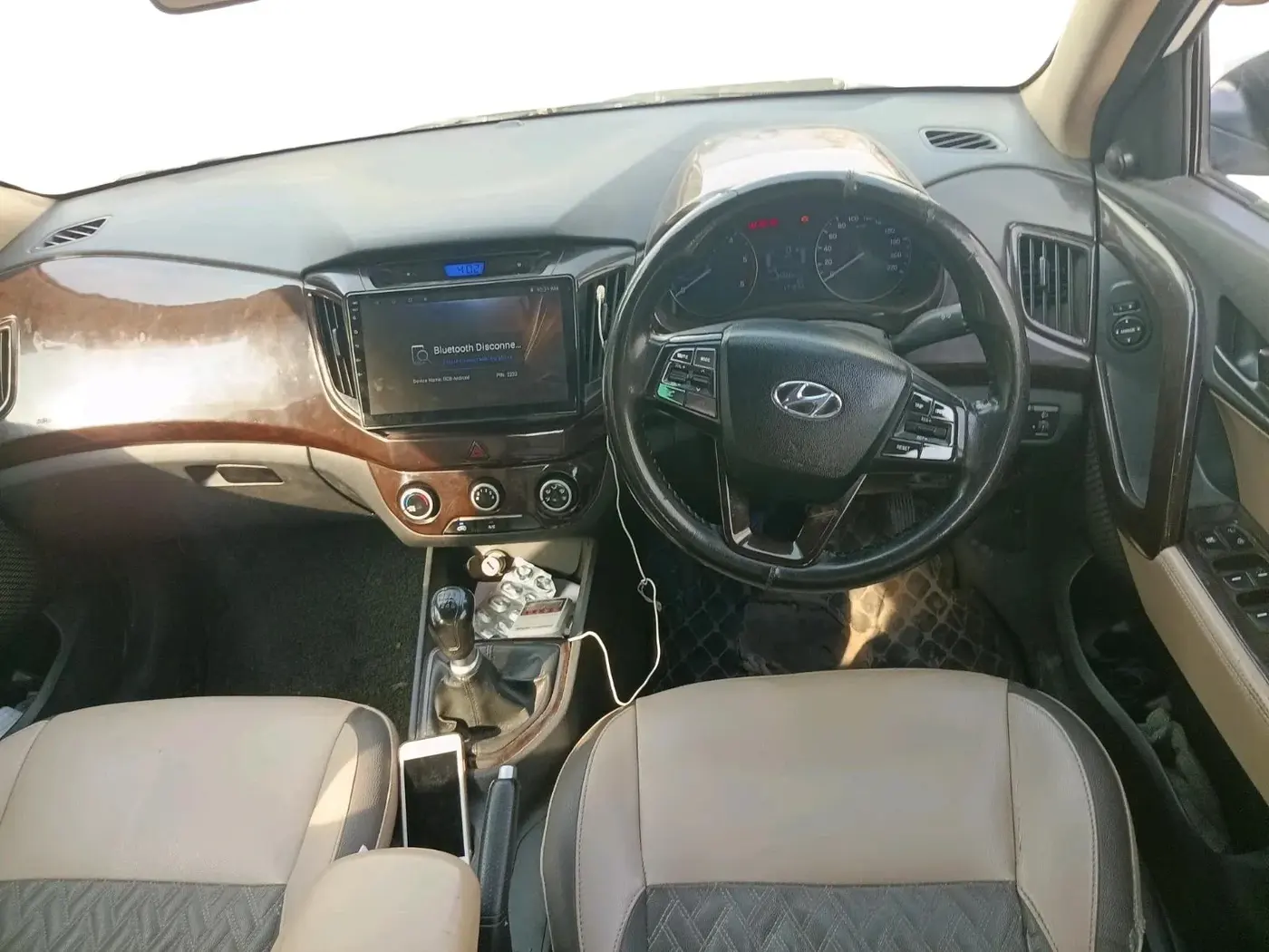 2018 Hyundai Creta E PLUS 1.4 DIESEL, Diesel, Manual, 1,71,233 km, interior