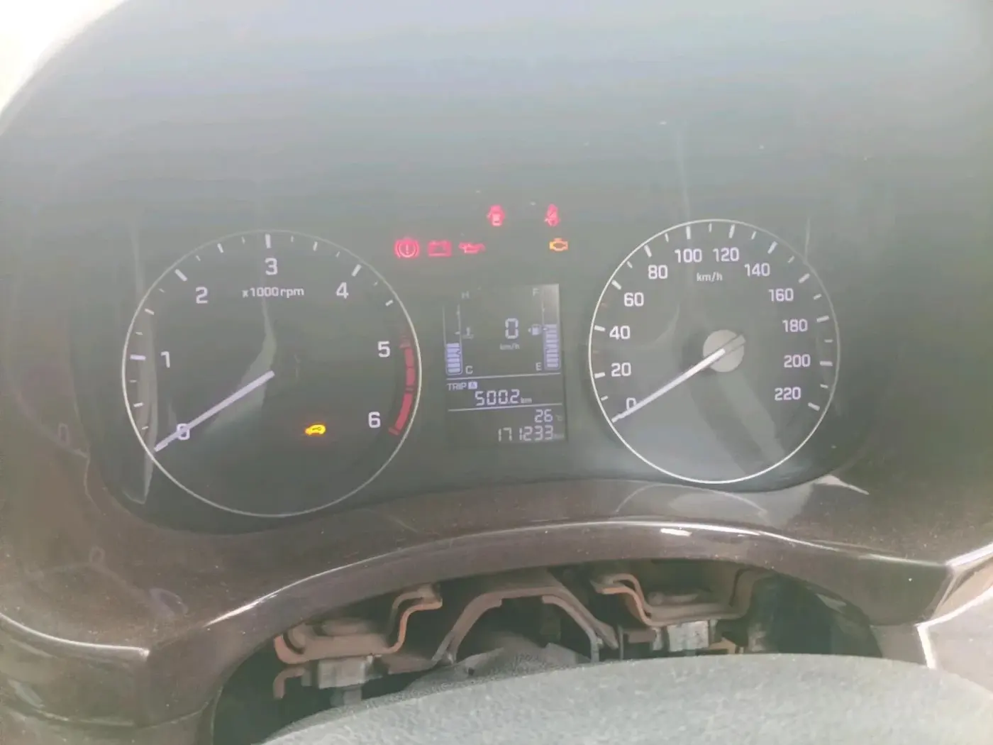 2018 Hyundai Creta E PLUS 1.4 DIESEL, Diesel, Manual, 1,71,233 km, interior