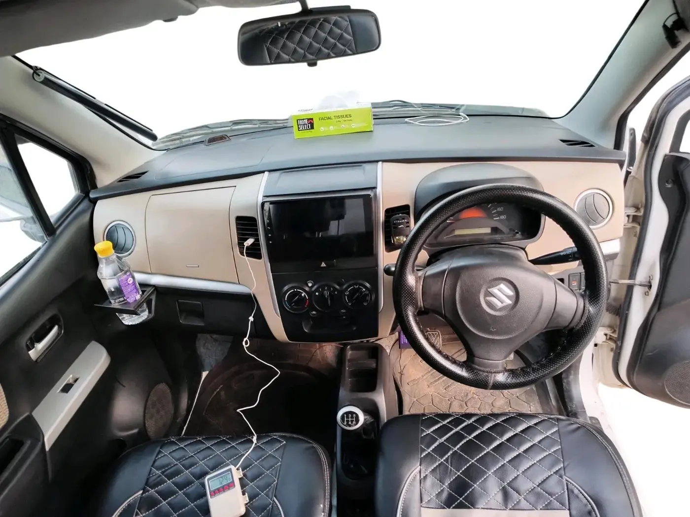 2018 Maruti Wagon R 1.0 LXI CNG, CNG, Manual, 80,783 km, interior