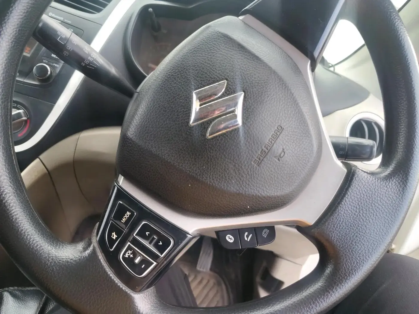 2014 Maruti Celerio ZXI, CNG, Manual, 1,36,000 km, interior