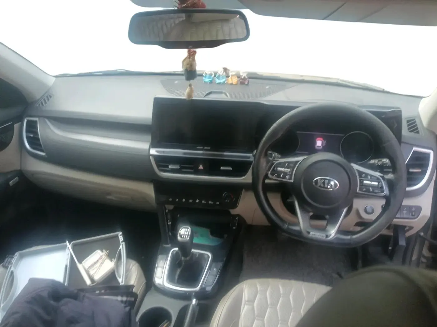 2019 KIA SELTOS HTX PLUS 1.5 DIESEL, Diesel, Manual, 2,24,530 km, interior