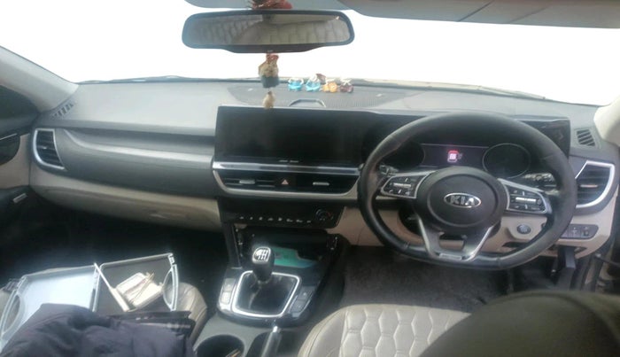 2019 KIA SELTOS HTX PLUS 1.5 DIESEL, Diesel, Manual, 2,16,553 km, interior