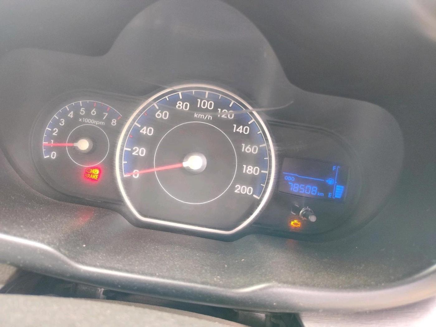 2014 Hyundai i10 MAGNA 1.1, CNG, Manual, 78,508 km, interior
