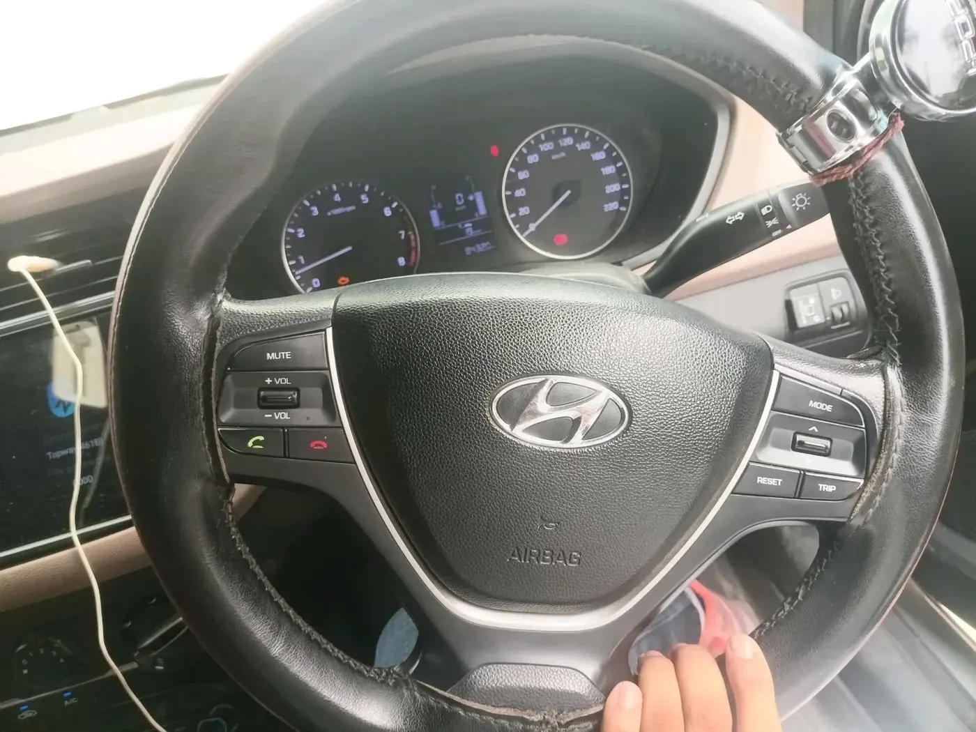 2016 Hyundai Elite i20 MAGNA 1.2, CNG, Manual, 84,320 km, interior