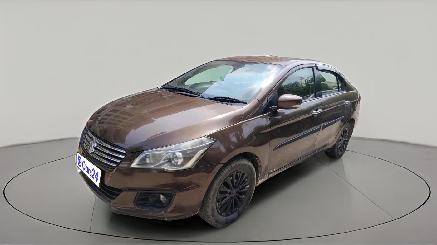 2018 Maruti Ciaz ZETA 1.4  AT PETROL, CNG, Automatic, 77,891 km, exterior
