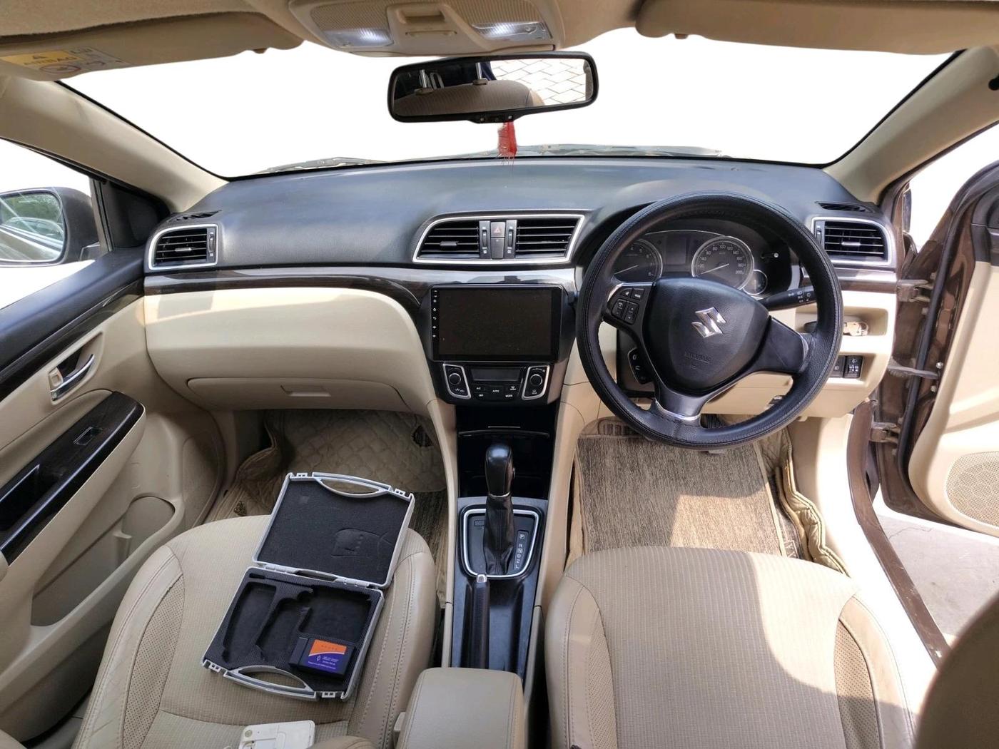 2018 Maruti Ciaz ZETA 1.4  AT PETROL, CNG, Automatic, 77,891 km, interior