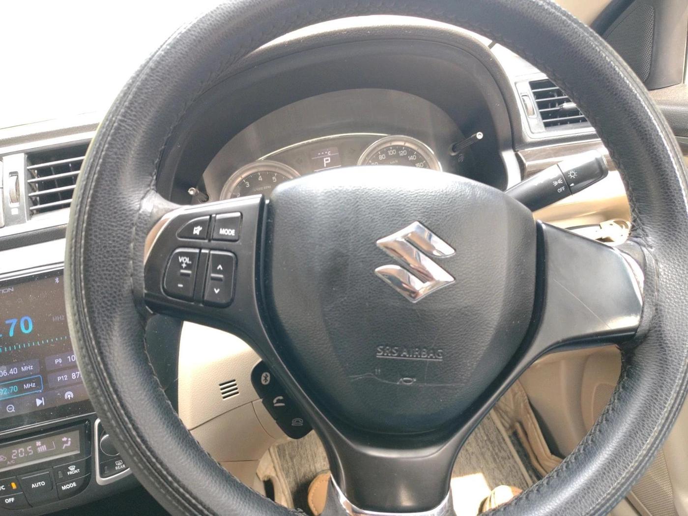 2018 Maruti Ciaz ZETA 1.4  AT PETROL, CNG, Automatic, 77,891 km, interior