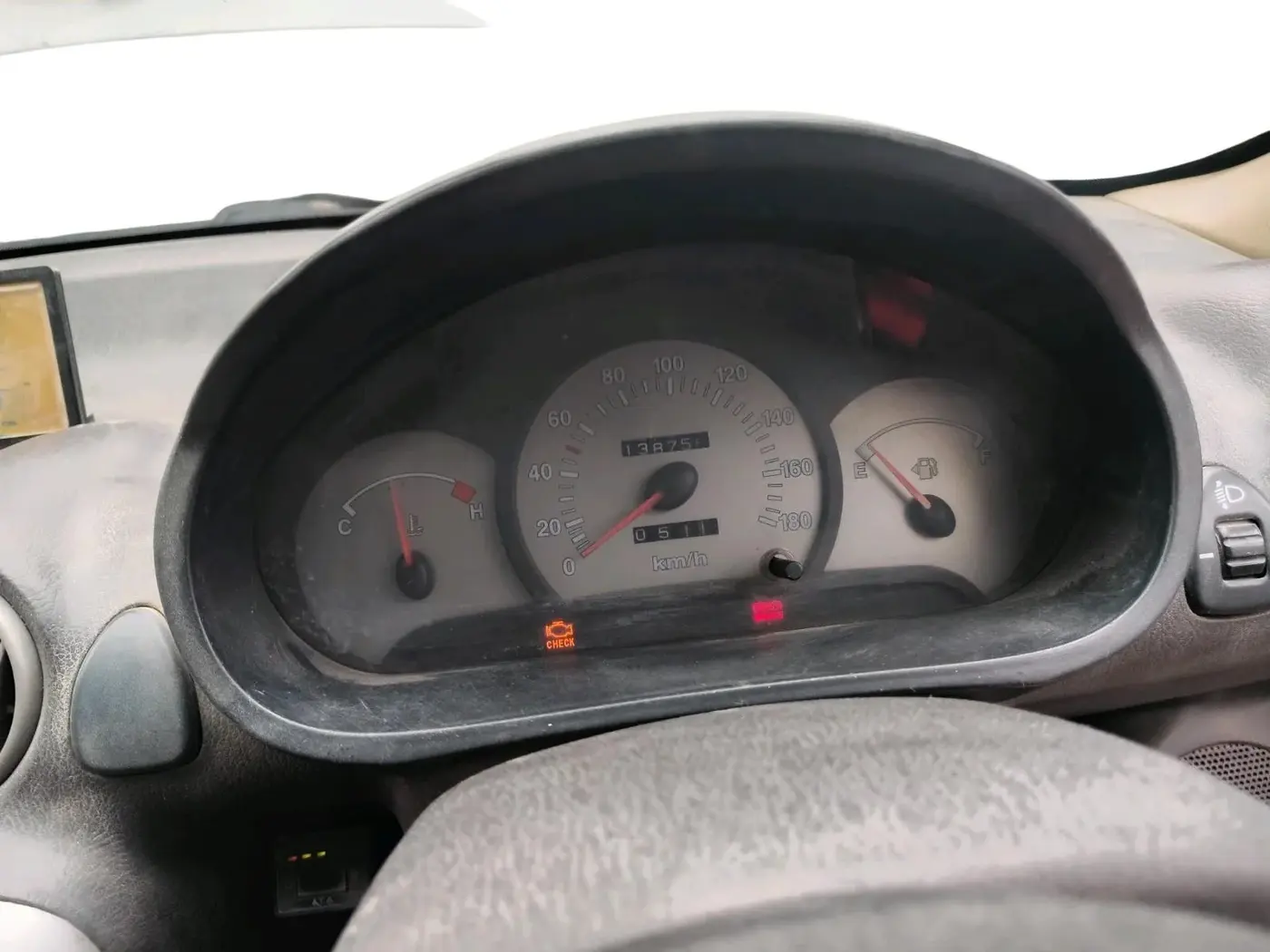 2013 Hyundai Santro Xing GL PLUS, CNG, Manual, 1,38,755 km, interior