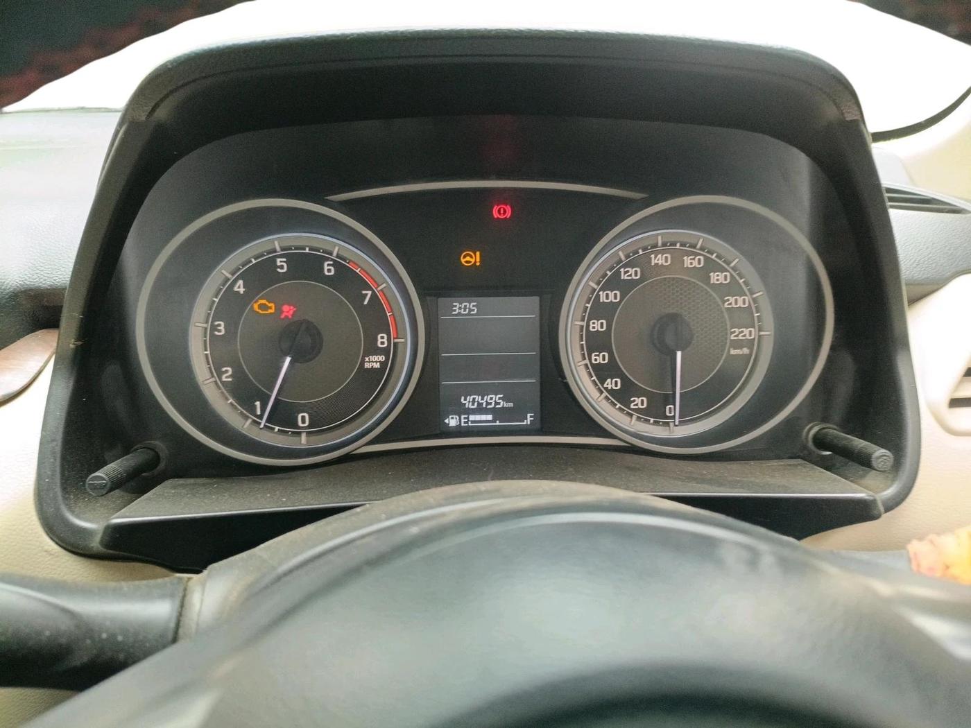 2017 Maruti Dzire VXI, Petrol, Manual, 40,495 km, interior