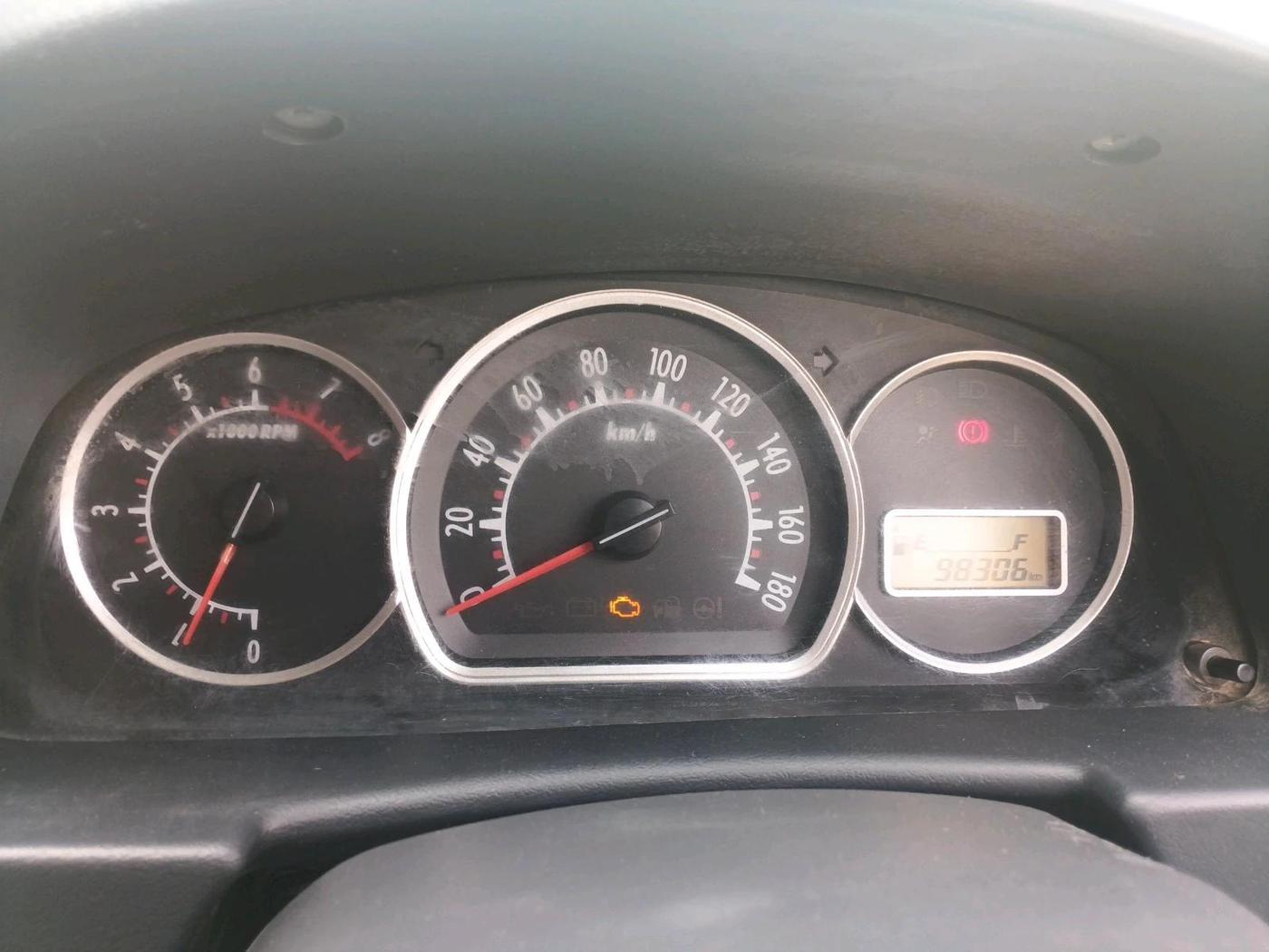 2014 Maruti Alto K10 VXI, CNG, Manual, 98,306 km, interior
