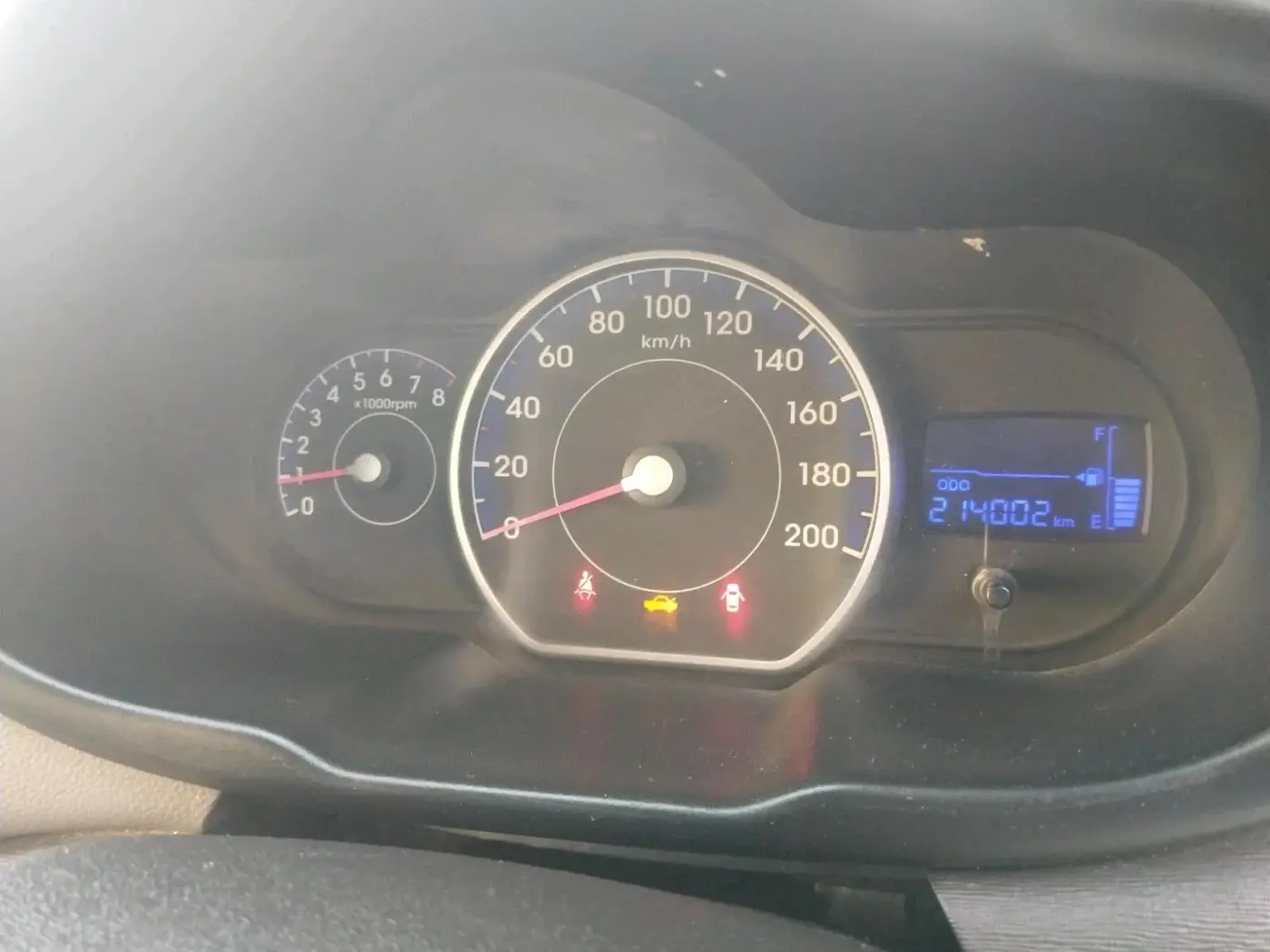 2011 Hyundai i10 SPORTZ 1.2, Petrol, Manual, 2,16,205 km, interior