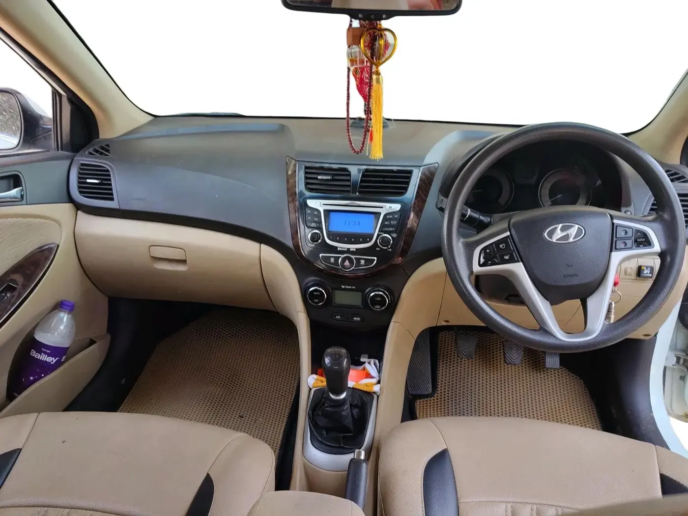 2012 Hyundai Verna FLUIDIC 1.6 VTVT SX, CNG, Manual, 65,876 km, interior