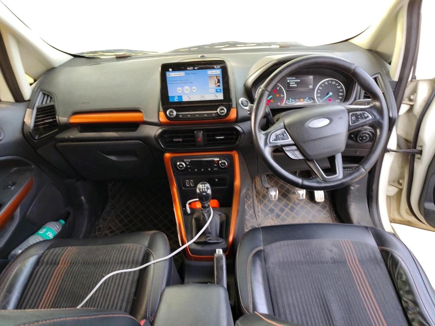 2019 Ford Ecosport TITANIUM 1.5L SPORTS(SUNROOF) DIESEL, Diesel, Manual, 79,478 km, interior